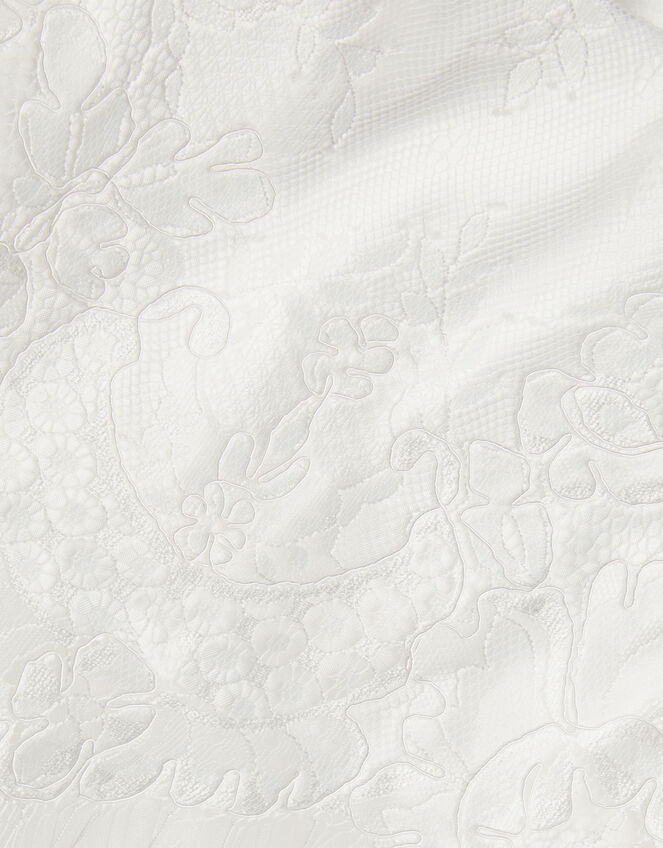 Alianthe Lace Bridesmaid Dress, Ivory (IVORY), large