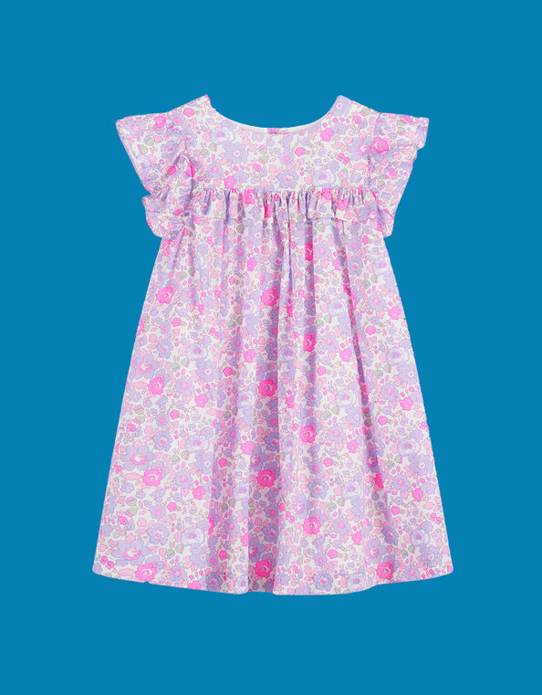 Trotters Betsy Frill Dress, Purple (LILAC), large