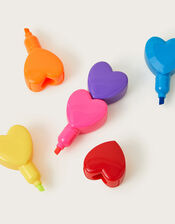 Stackable Heart Highlighter Pens, , large