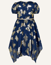 Rosalie Butterfly Dress, Blue (NAVY), large