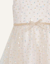 Supernova Foil Print Dress, Pink (PALE PINK), large