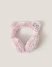 Fluffy Cat Earmuffs, , large