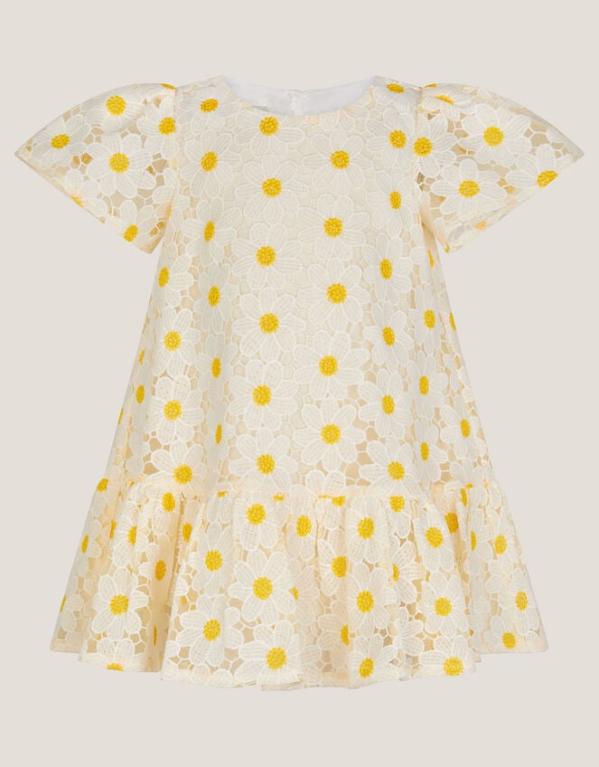 Baby Zaria Daisy Lace Swing Dress, Ivory (IVORY), large