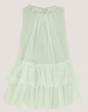 Baby Alex Sequin Swing Party Dress, Green (SAGE), large