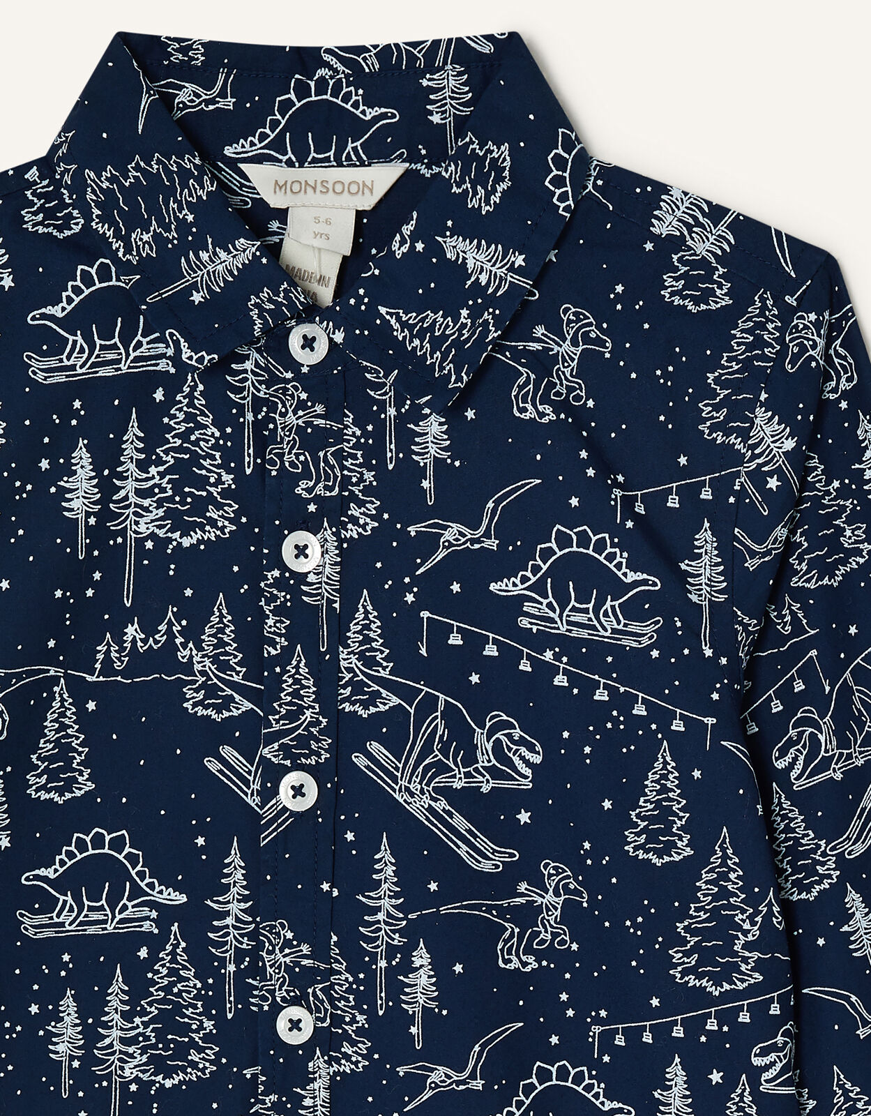 dino print shirt