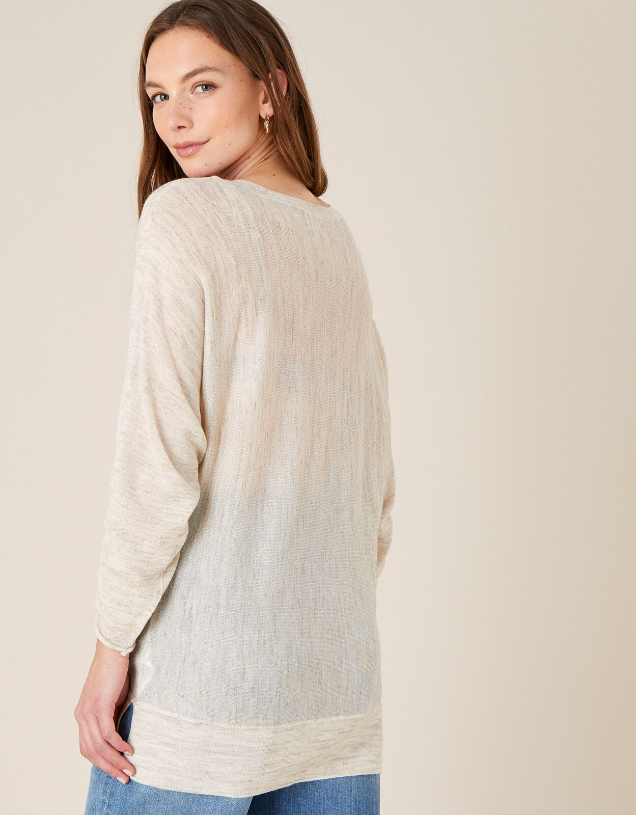 Monsoon linen deals jumper