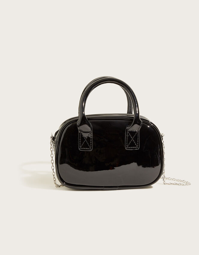 Patent Bow Tote Bag, , large