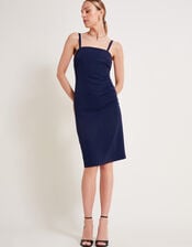 Maya Lace Dress, Blue (NAVY), large