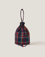 Monsoon x Sarah Corbett-Winder Tartan Pouch Bag, , large