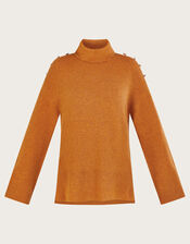 Lib Longline Jumper , Orange (ORANGE), large