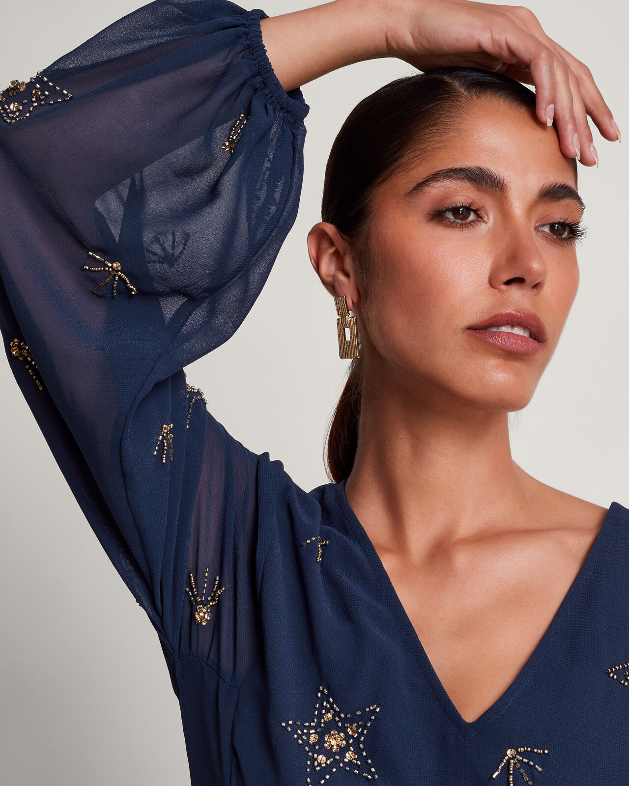 Embellished shop star dress