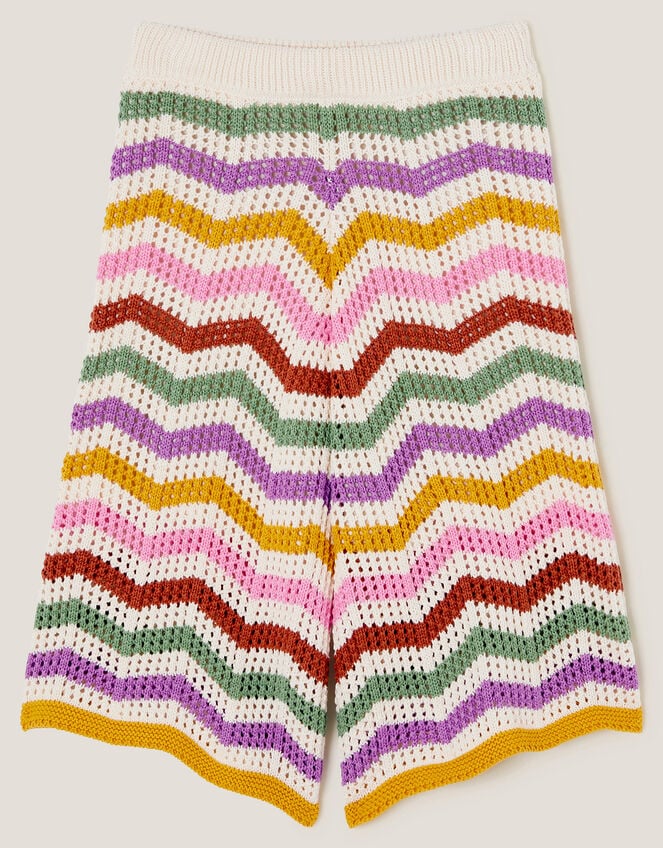 Crochet Culotte Trousers, Multi (MULTI), large
