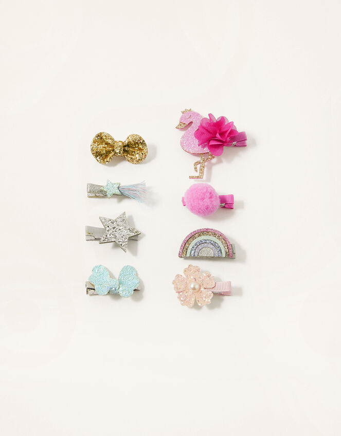 Novelty Hair Clip Set, , large