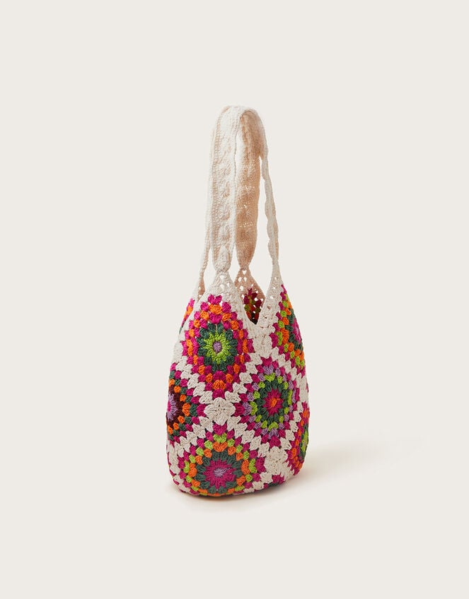 Crochet Shopper Bag, , large