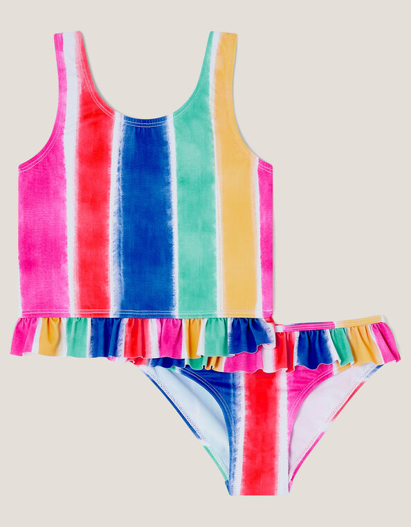 Stripe Fill Tankini Set, Multi (MULTI), large