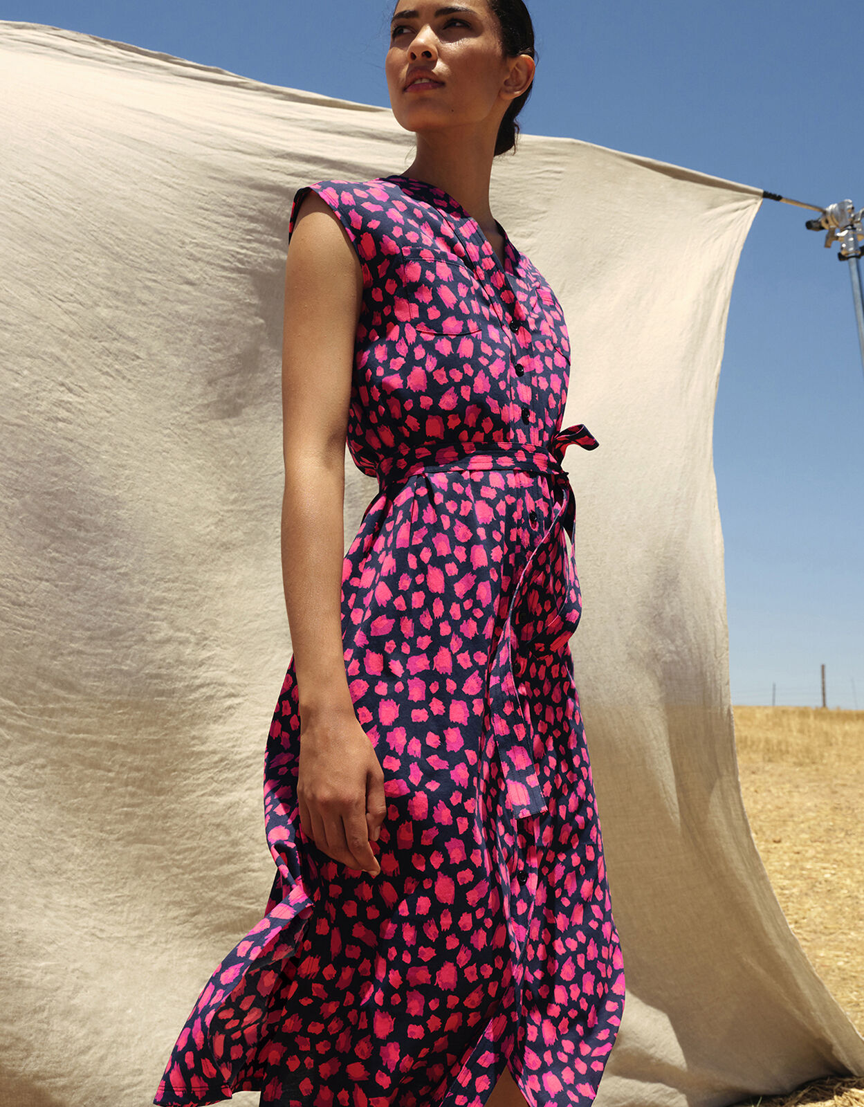 Monsoon larna deals leopard print dress