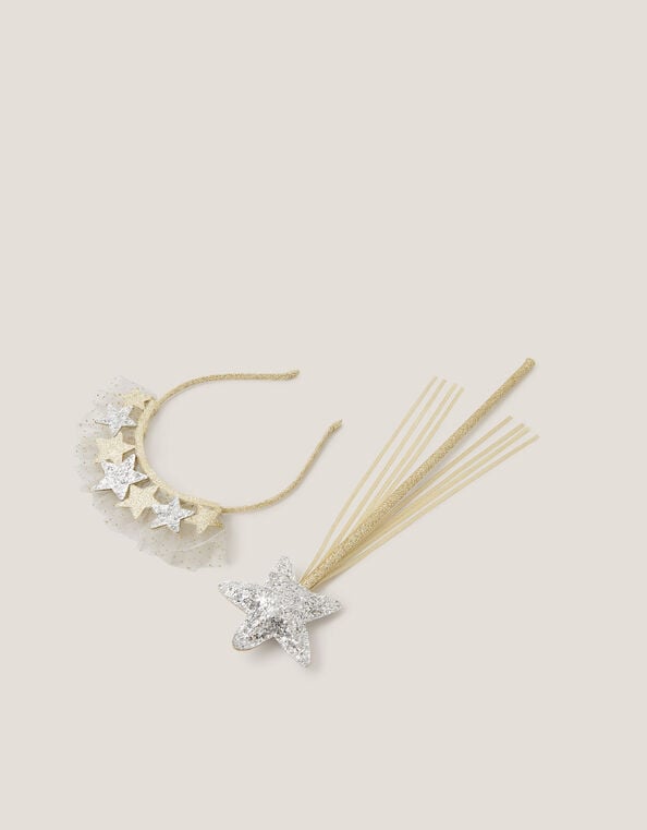 Angelica Star Headband & Wand Set, , large