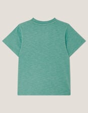 Dinosaur Print T-Shirt, Green (GREEN), large