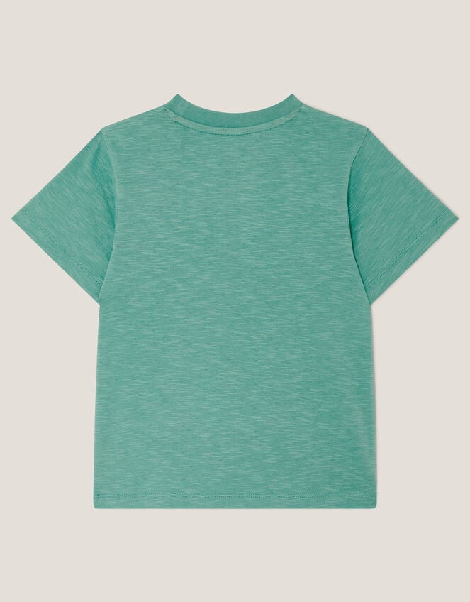 Dinosaur Print T-Shirt, Green (GREEN), large