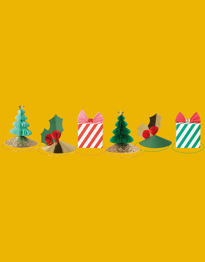 Meri Meri Mixed Design Party Hats 6 Pack, , large