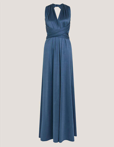 Thea Multiway Bridesmaid Dress, Blue (PETROL), large