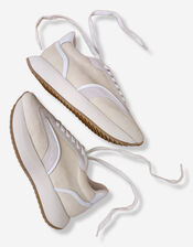 Good News Low Top Runner Trainers, Camel (BEIGE), large