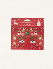 Festive Fun Face and Body Stickers, , large