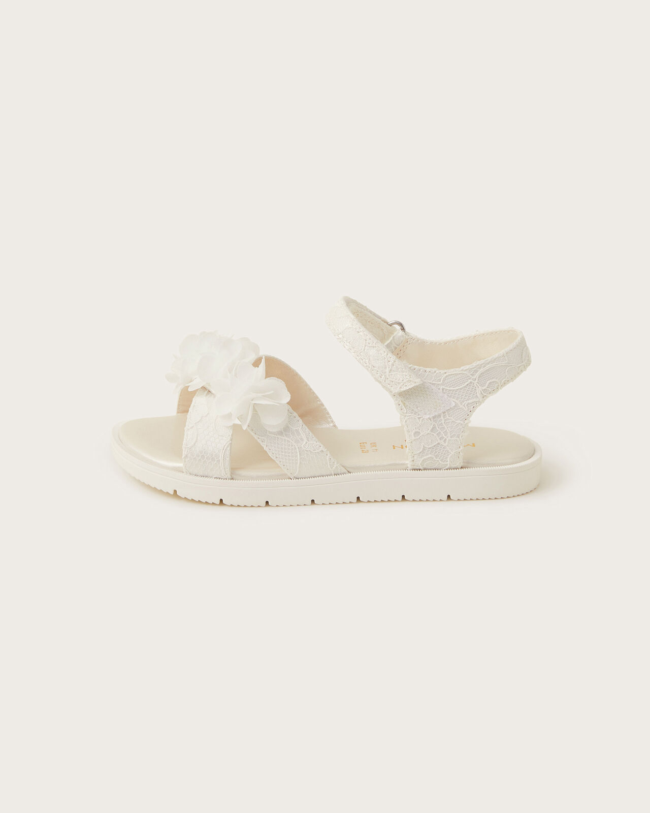 Girls ivory sandals outlet