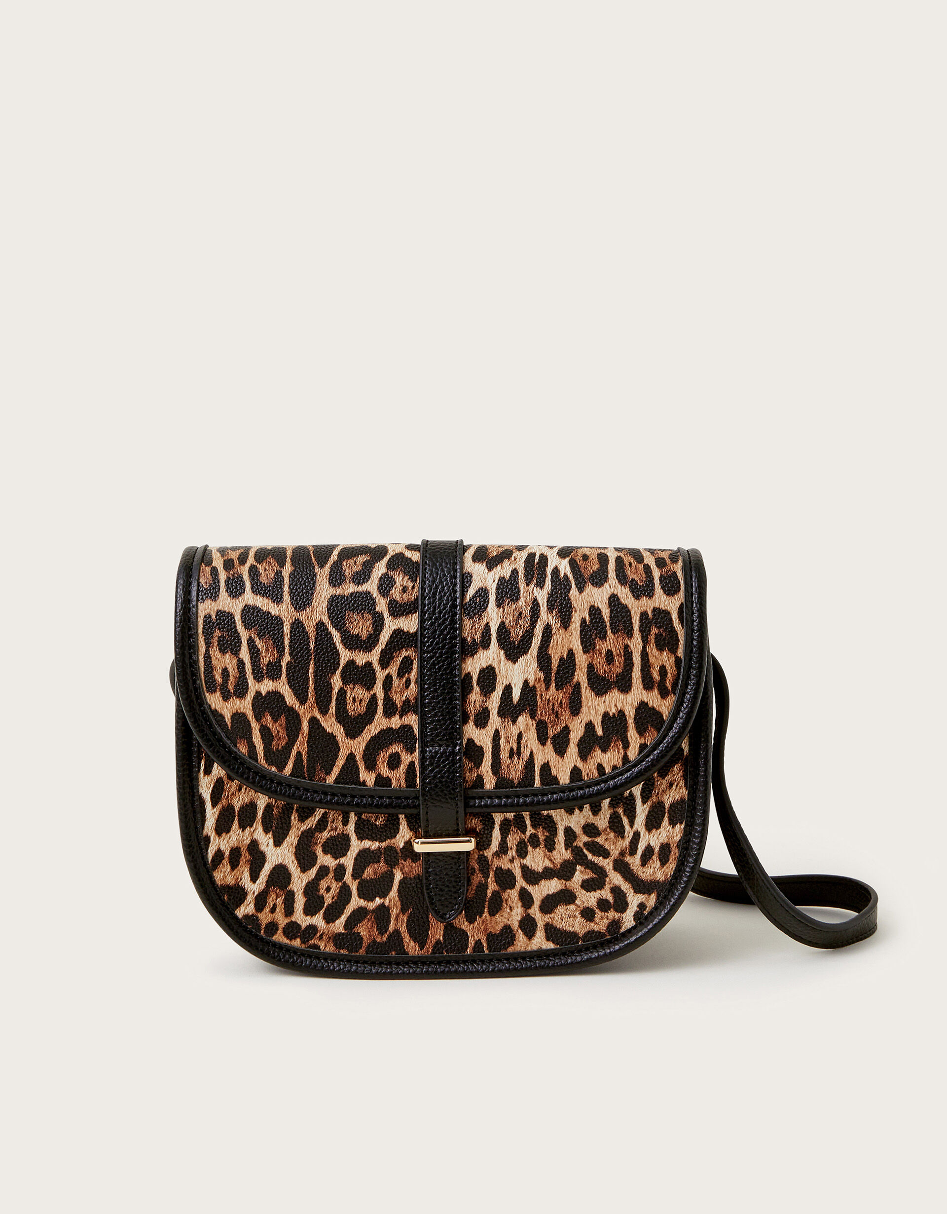 Mava Leopard Print Faux Leather Cross Body Bag Accessories Monsoon Global