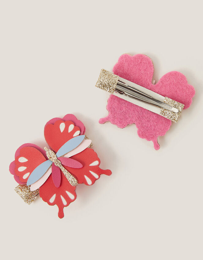 2-Pack Butterfly Hair Clips, , large