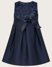 Baby Anika Bridesmaid Dress, Blue (NAVY), large