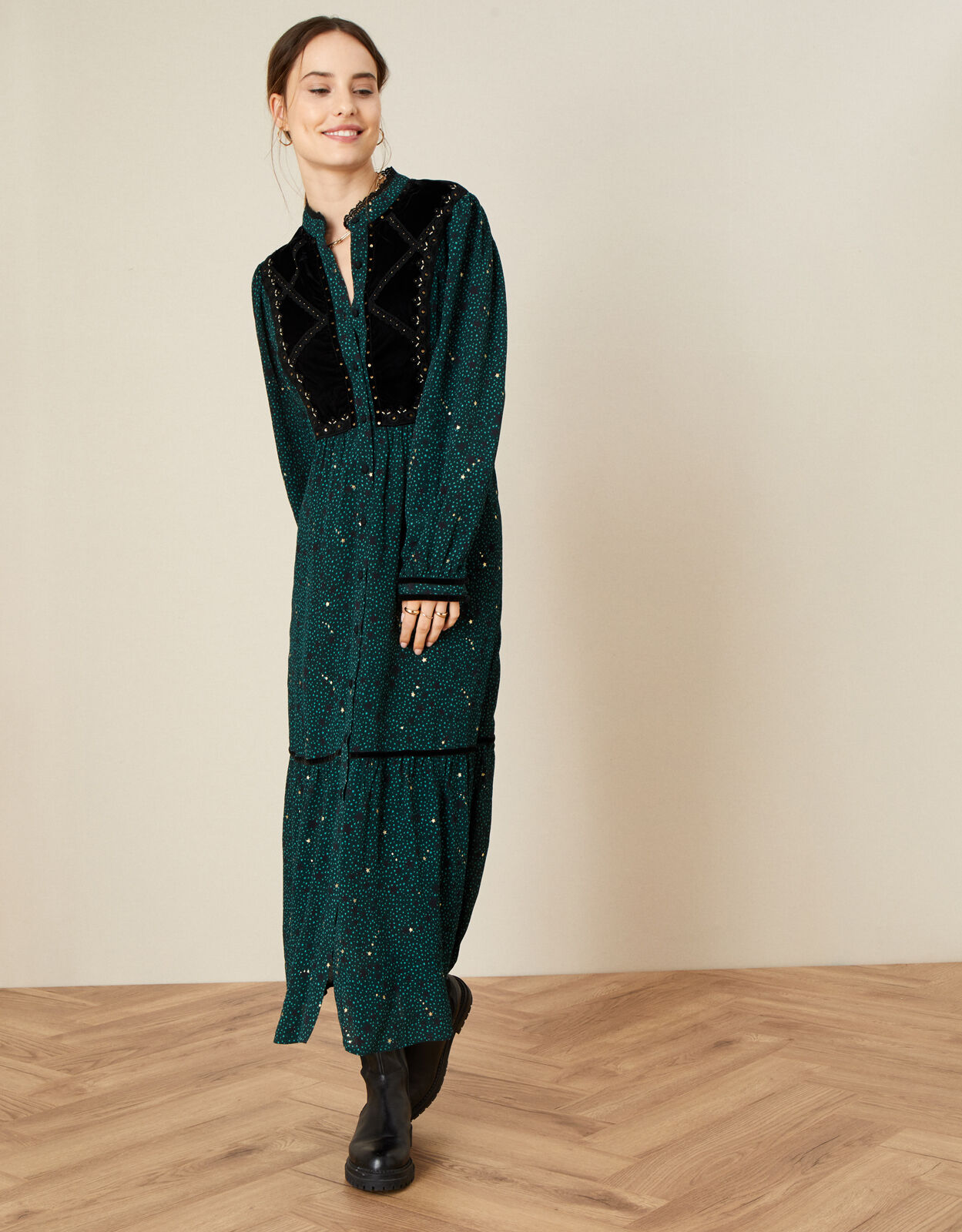 Monsoon star top dress