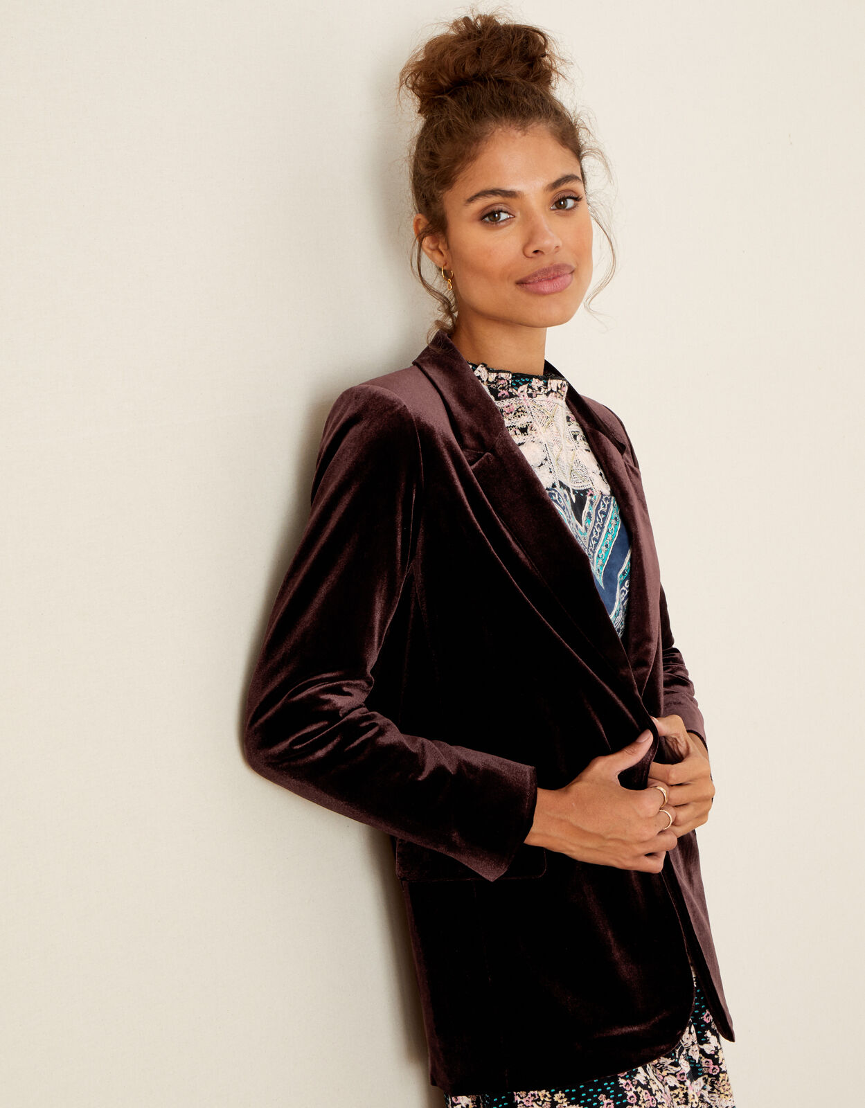 Monsoon velvet deals suit