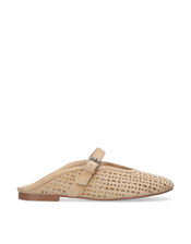 Bibi Lou Maia Suede Mule Flats, Camel (BEIGE), large