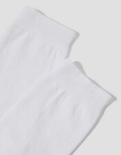 Plain Socks, White (WHITE), large