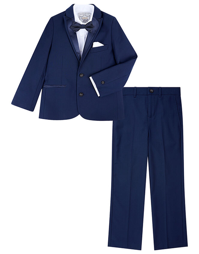 Thomas 4PC Tuxedo Set, Blue (NAVY), large
