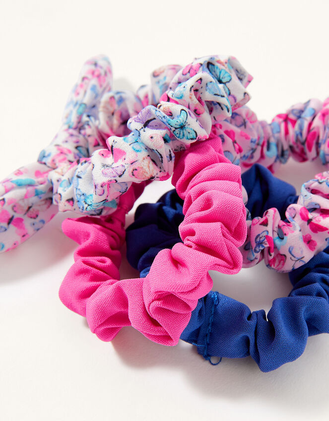 Printed Mini Scrunchie Set, , large