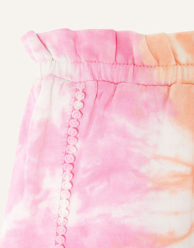 Tie Dye Jersey Shorts, Pink (PINK), large