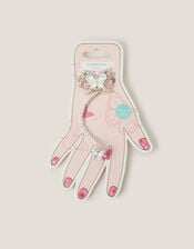 Butterfly Linked Bracelet & Ring Set, Silver (SILVER), large