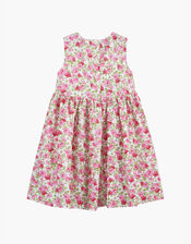 Trotters Adelina Petit Rose Ric Rac Dress, Pink (PINK), large