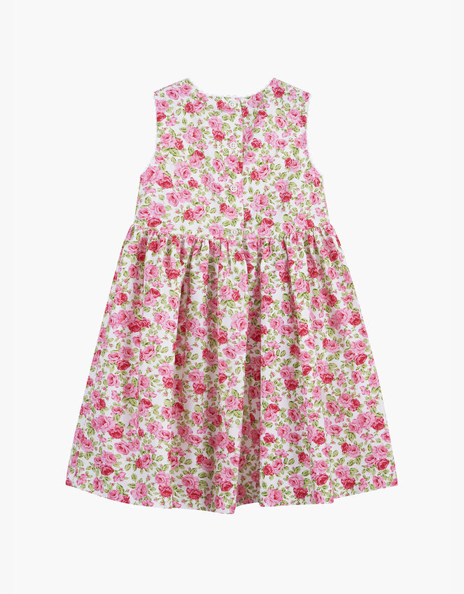 Trotters Adelina Petit Rose Ric Rac Dress, Pink (PINK), large