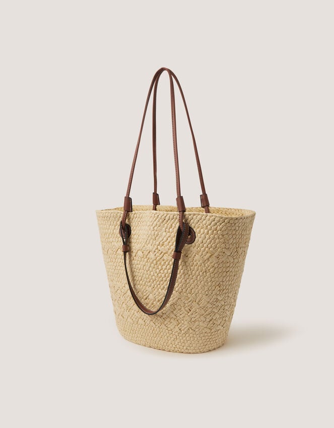 Callie Thorpe x Monsoon Straw Tote Bag, , large