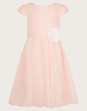 Rossy Shimmer Bridesmaid Dress, Pink (PINK), large