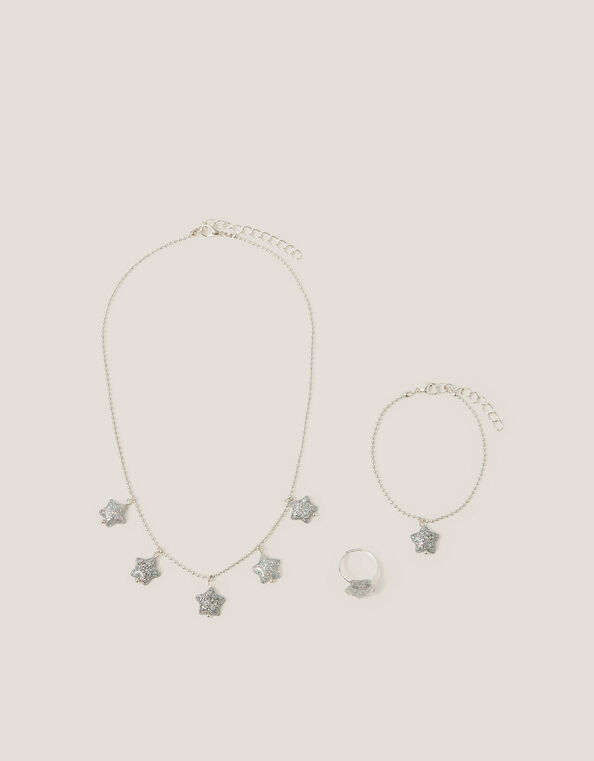 Glitter Star Jewelry Set, , large