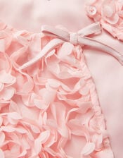 Appliqu&eacute; Rose Cropped Jacket, Pink (PINK), large