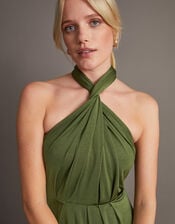 Thea Multiway Bridesmaid Dress, Green (OLIVE), large