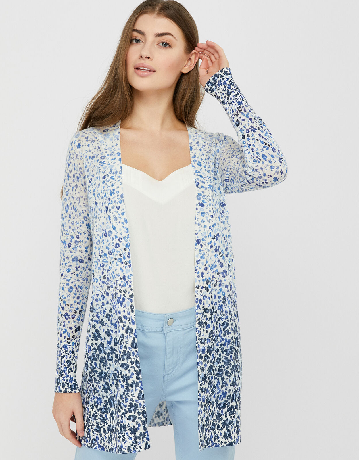 Monsoon linen cardigan online