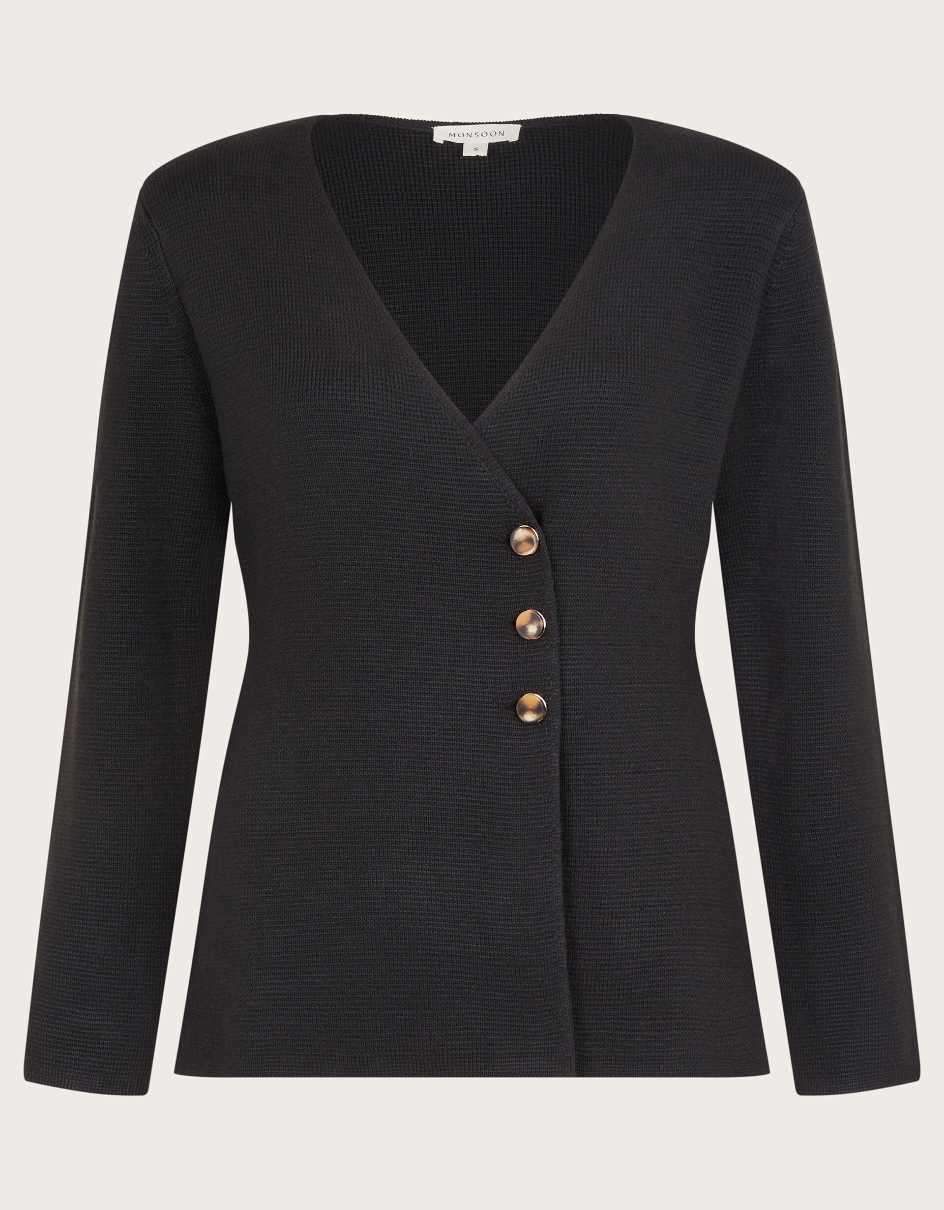 Monsoon black cardigan shop