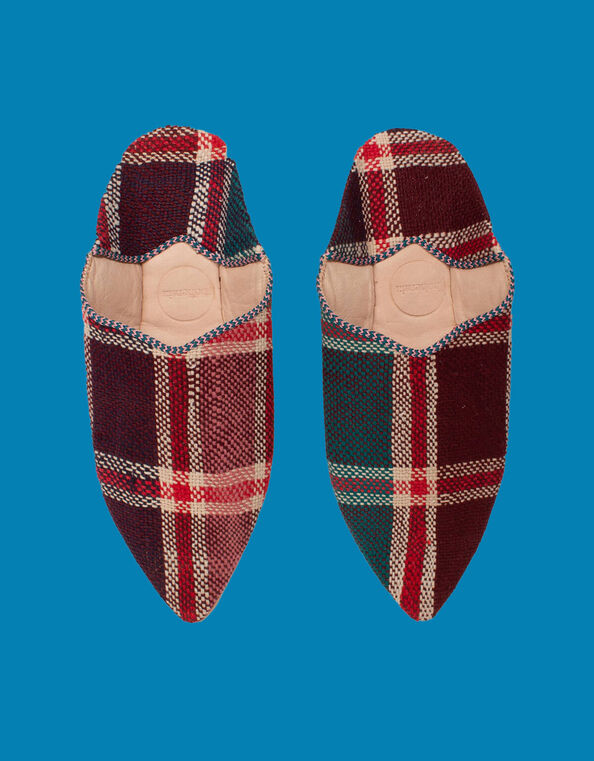 Bohemia Design Moroccan Boujad Babouche Slippers, Multi (MULTI), large