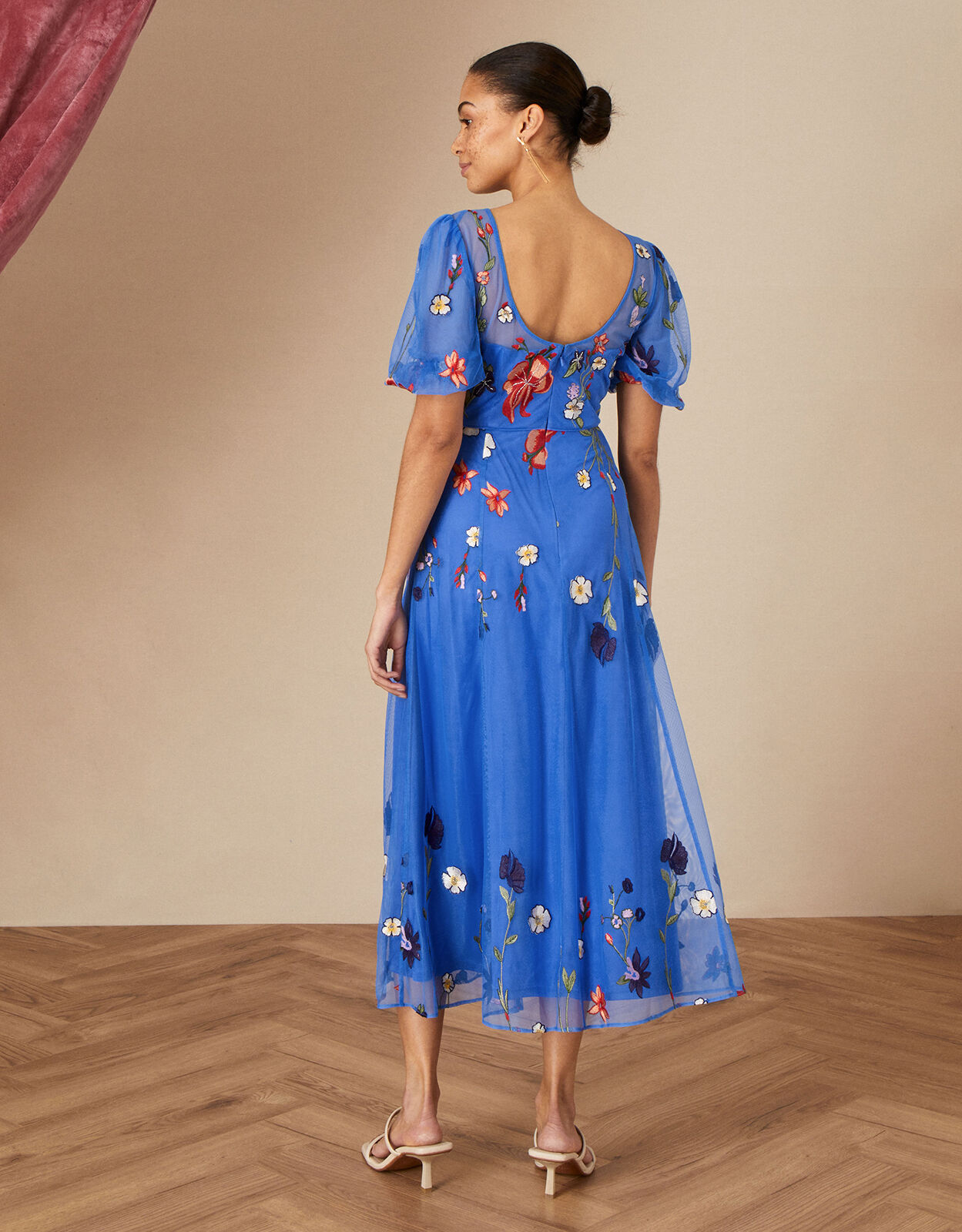 Blue monsoon top dress